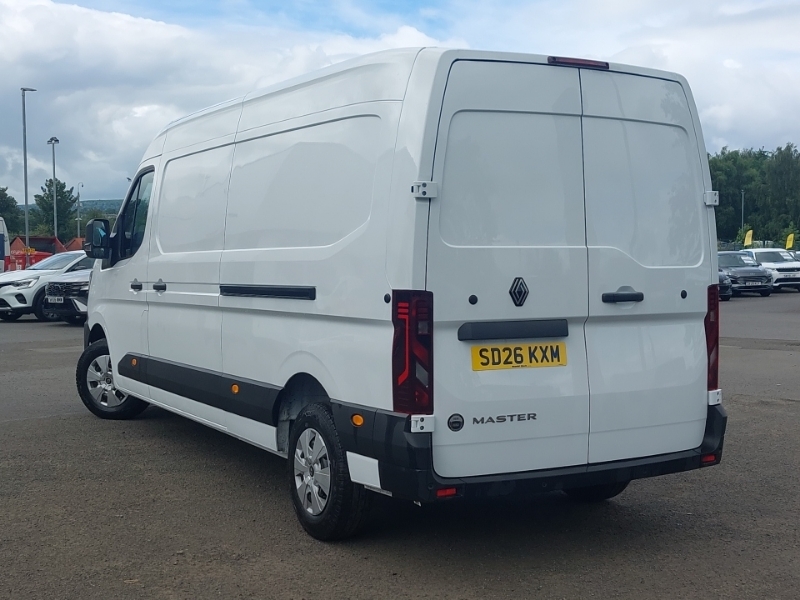 Renault Master Lm35 Blue Dci 150 Advance Medium Roof Van White #2