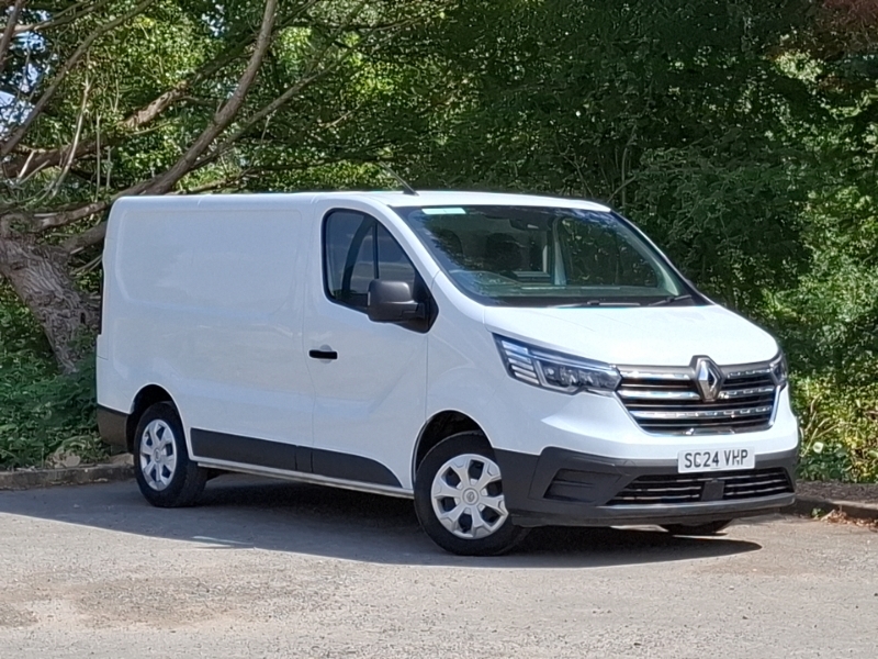 Renault Trafic Sl30 Blue Dci 130 Advance Safety Van White #6