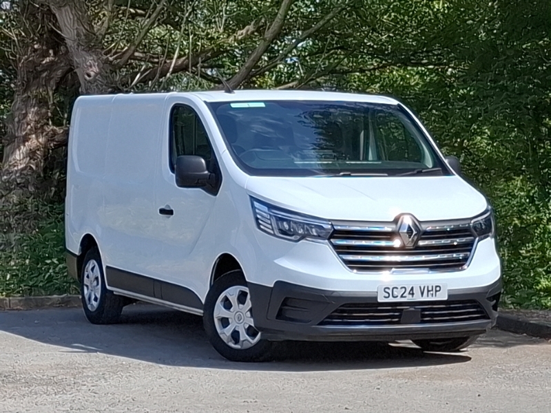Renault Trafic Sl30 Blue Dci 130 Advance Safety Van White