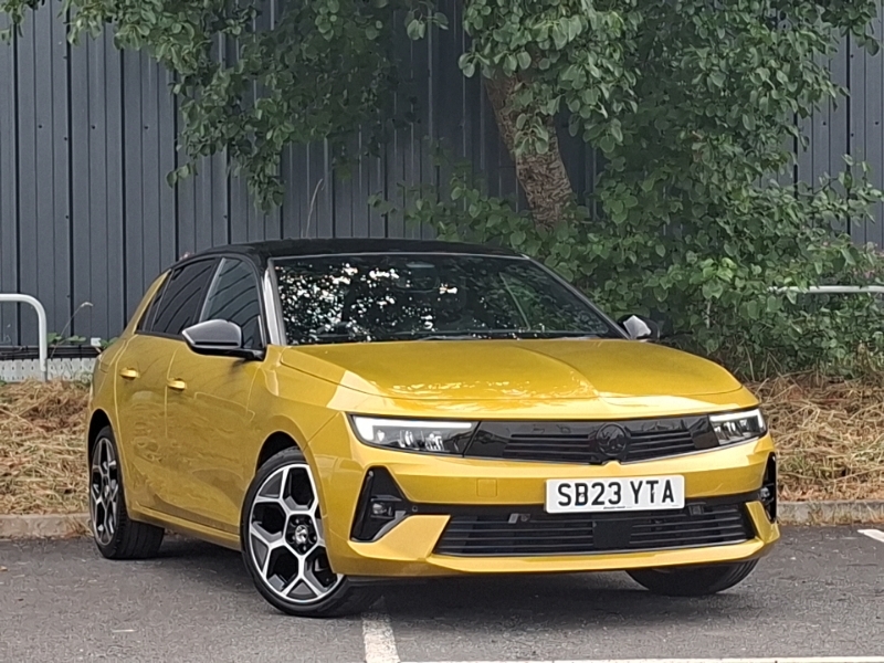 Vauxhall Astra 1.2 Turbo 130 Gs Yellow