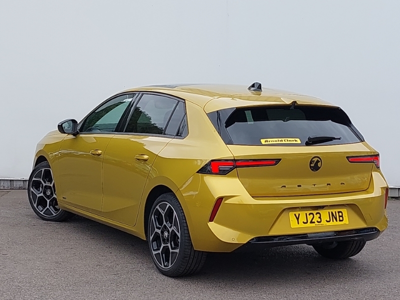 Vauxhall Astra 1.5 Turbo D Ultimate YJ23JNB Yellow #2