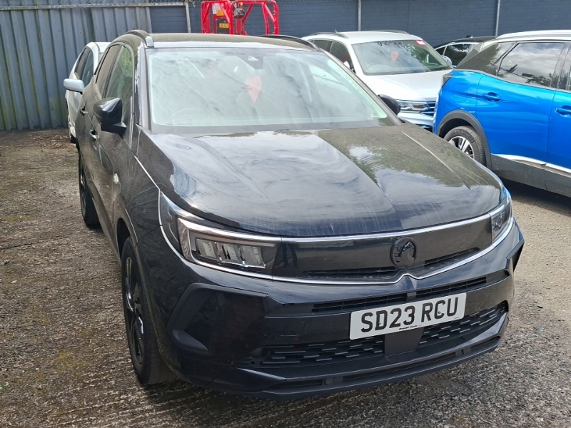 Vauxhall Grandland 1.2 Turbo Gs Line SD23RCU Black