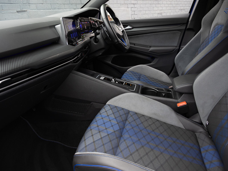 Volkswagen Golf 2.0 Tsi 320 R 4Motion Dsg Blue #5