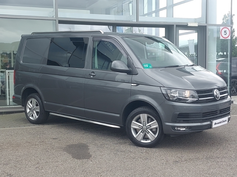 Volkswagen Transporter T32 Highline Tdi Bluemotion Technology Blue #7