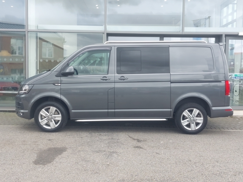 Volkswagen Transporter T32 Highline Tdi Bluemotion Technology Blue #4