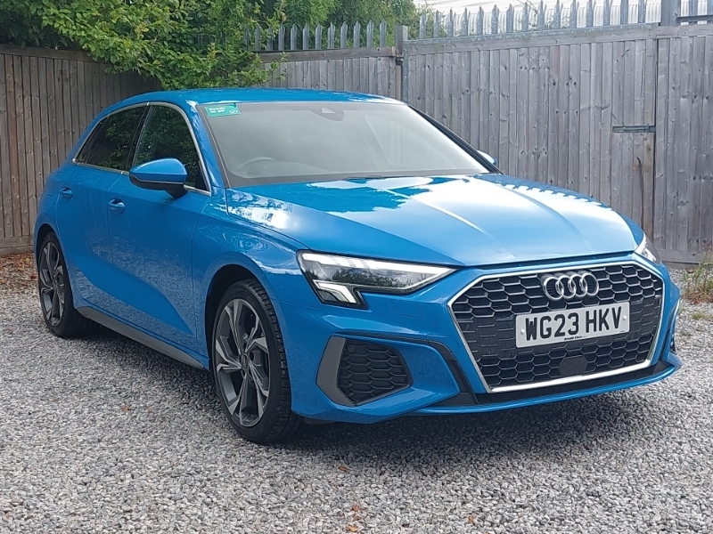 Audi A3 30 Tfsi S Line Blue