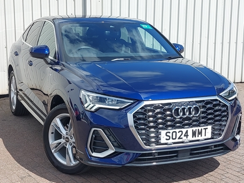 Audi Q3 35 Tfsi S Line S Tronic Leather Blue