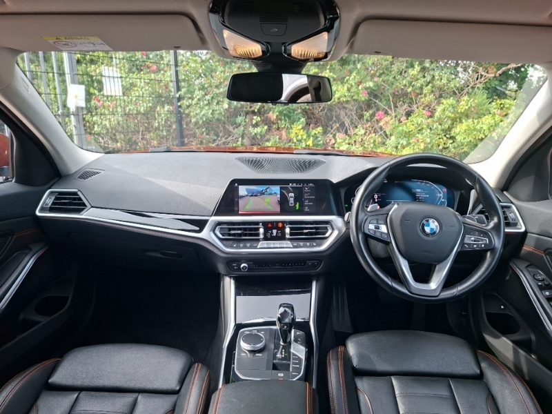 BMW 3 Series 330E Sport Pro Orange #3