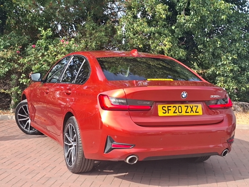 BMW 3 Series 330E Sport Pro Orange #2