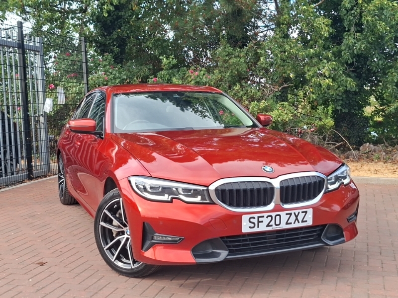 BMW 3 Series 330E Sport Pro Orange