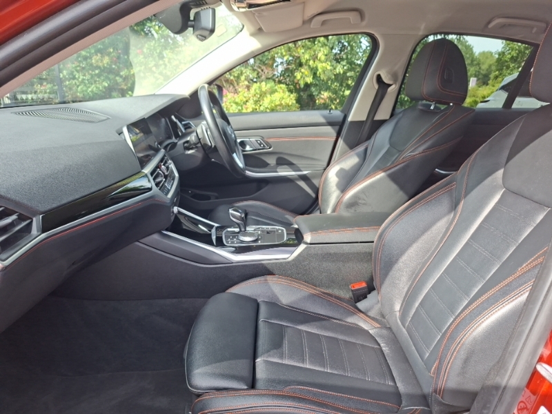 BMW 3 Series 330E Sport Pro Orange #5