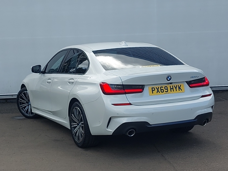 BMW 3 Series 320D M Sport White #2