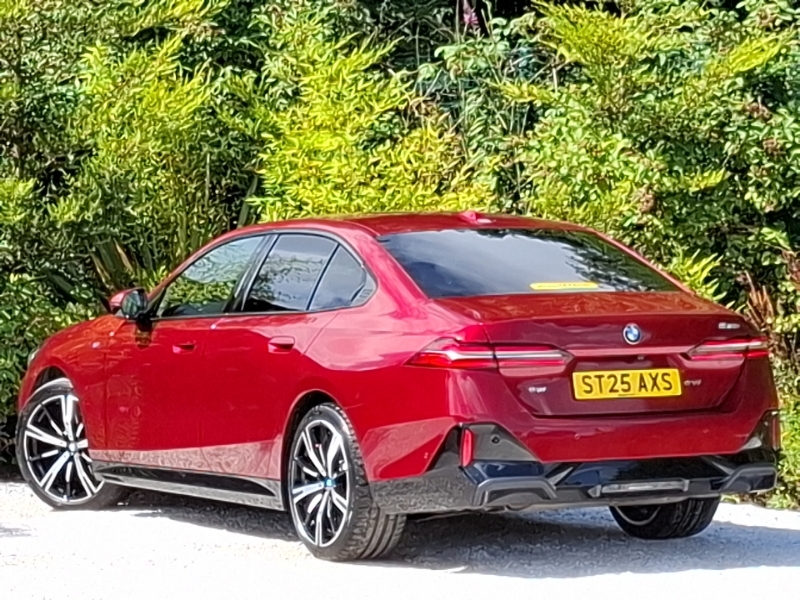 BMW 5 Series 520I M Sport Red #2