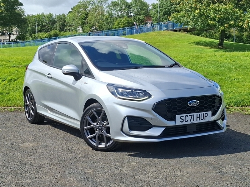 Ford Fiesta 1.0 Ecoboost Hybrid Mhev 125 St-line Silver