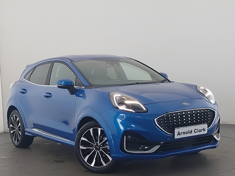 Ford Puma 1.0 Ecoboost Hybr Mhev 155 St-line Vignale Dct Blue