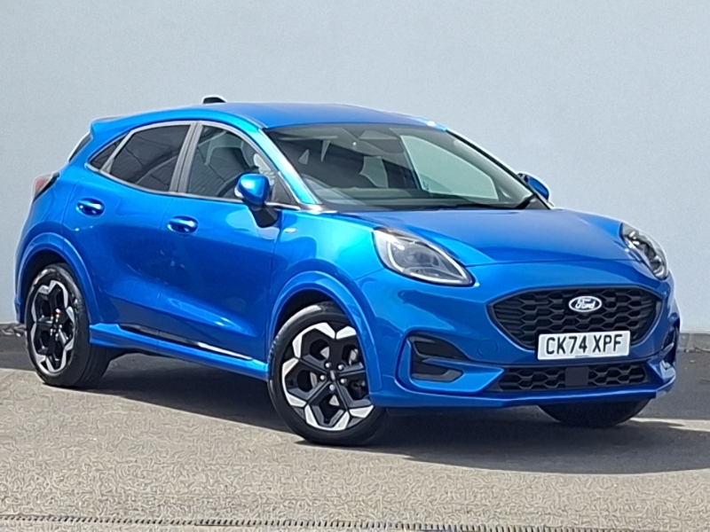 Ford Puma 1.0 Ecoboost Hybrid Mhev St-line X Blue