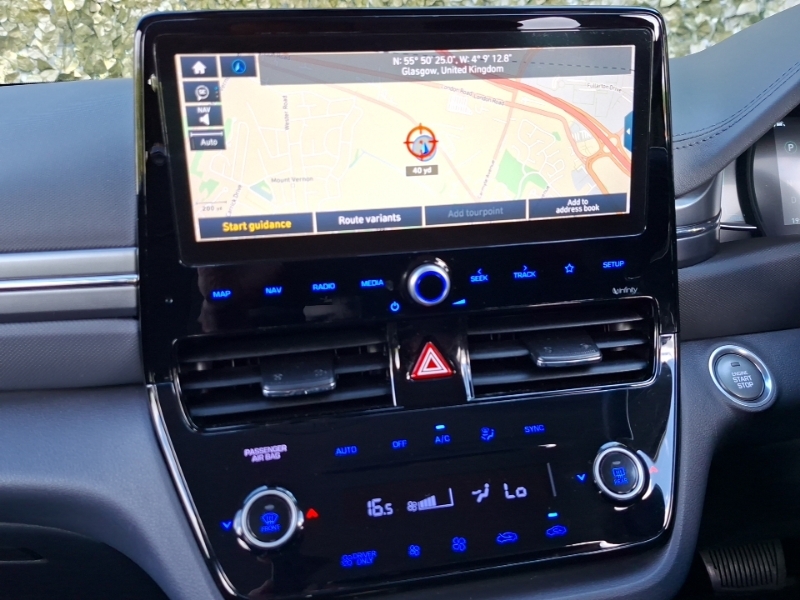 Hyundai Ioniq Hatchback Blue #10