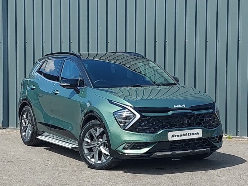 Kia Sportage 1.6T Gdi Hev Gt-line S Green