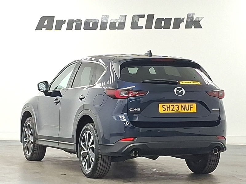 Mazda CX-5 2.0 E-skyactiv G Mhev Exclusive-line Blue #2