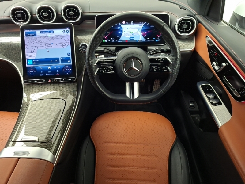 Mercedes-Benz GLC Class 220 Amg Ln Prm D Mhe Silver #8