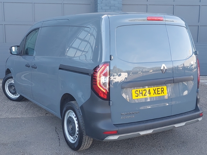 Renault Kangoo Ll21 Blue Dci 95 Advance Van Grey #2