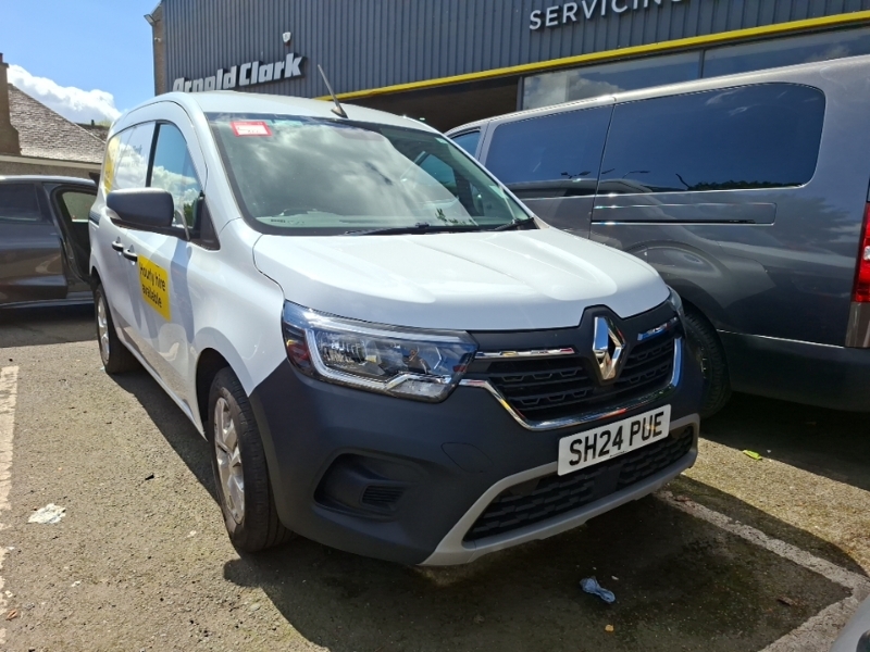 Renault Kangoo Ml19 Blue Dci 95 Advance Van White