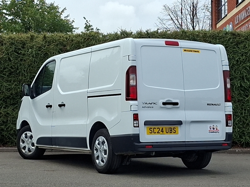 Renault Trafic Sl30 Blue Dci 130 Advance Safety Van White #2