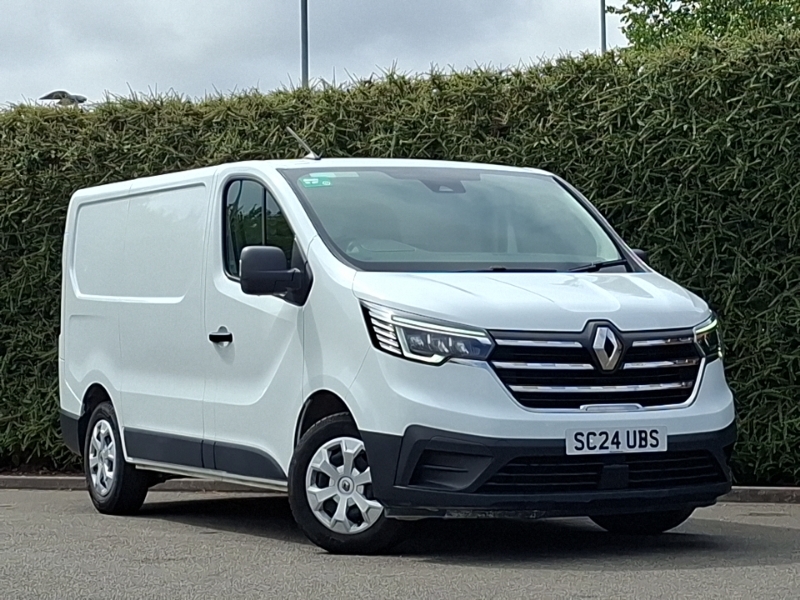 Renault Trafic Sl30 Blue Dci 130 Advance Safety Van White