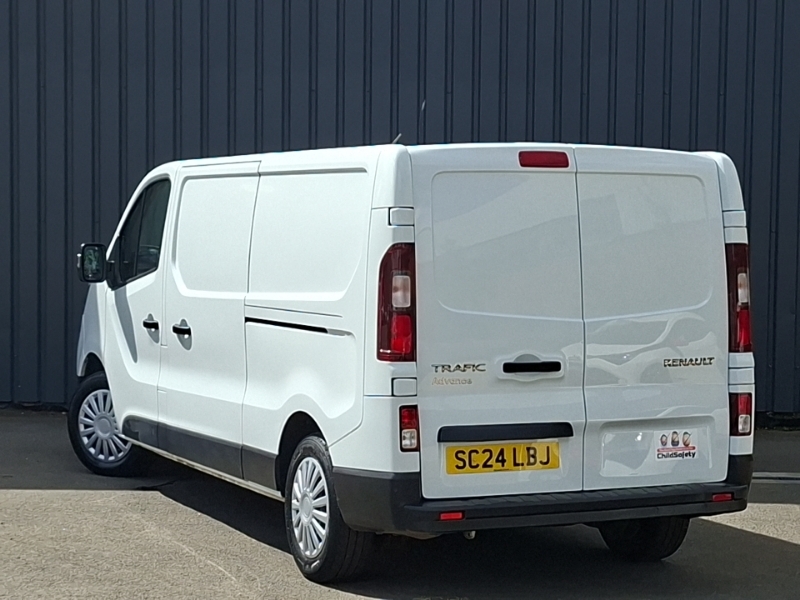 Renault Trafic Ll30 Blue Dci 130 Advance Safety Van White #2