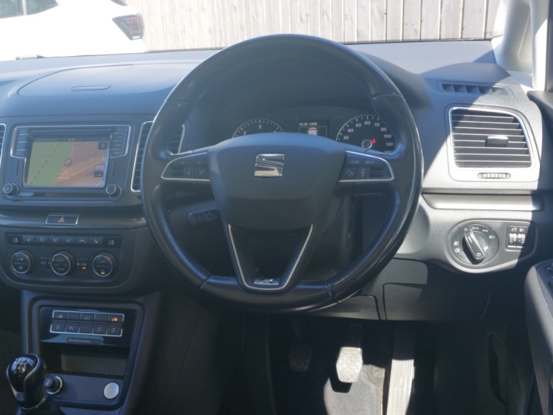 Seat Alhambra 2.0 Tdi Se Ez 150 Dsg Silver #8