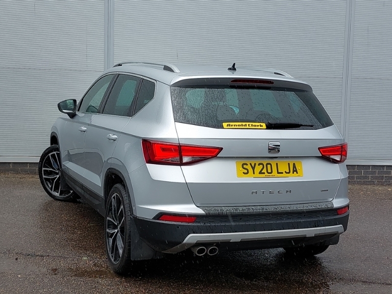 Seat Ateca 2.0 Tsi Xcellence Lux Ez Dsg 4Drive Silver #2