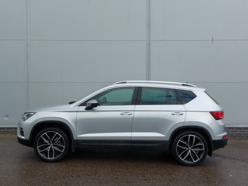 Seat Ateca 2.0 Tsi Xcellence Lux Ez Dsg 4Drive Silver #4