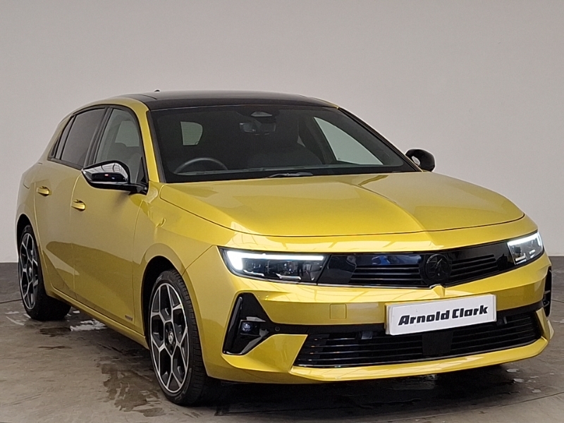 Vauxhall Astra 1.2 Turbo 130 Ultimate Yellow