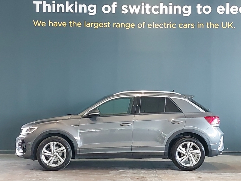 Volkswagen T-Roc 1.5 Tsi R-line Grey #4