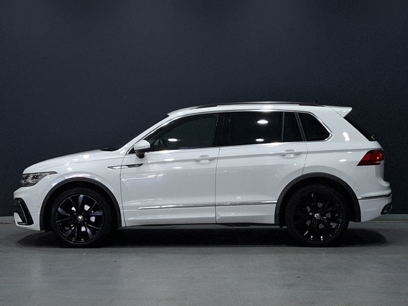 Volkswagen Tiguan 2.0 Tdi R-line Dsg White #4