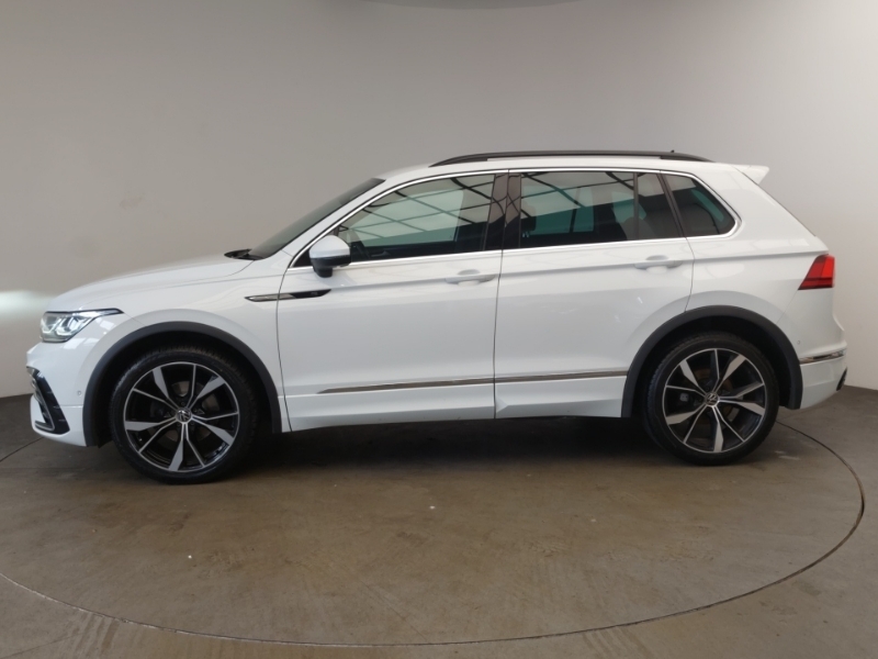 Volkswagen Tiguan 1.5 Tsi 150 R-line Dsg White #4