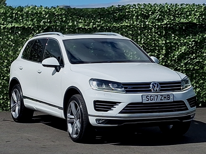 Volkswagen Touareg 3.0 V6 Tdi Bmt 262 R-line Plus Tip White