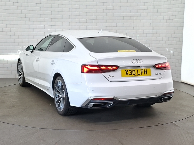 Audi A5 35 Tdi S Line S Tronic White #2