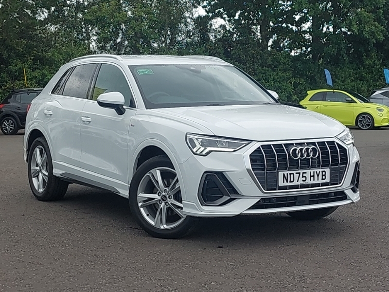 Audi Q3 35 Tfsi S Line S Tronic Leather White