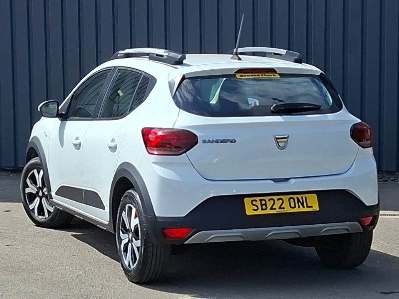 Dacia Sandero Stepway 1.0 Tce Prestige Cvt White #2