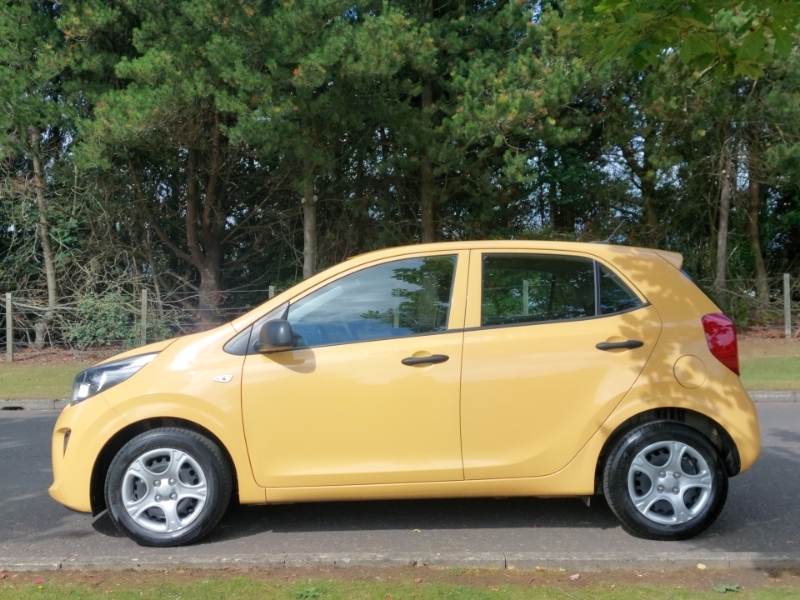 Kia Picanto 1.0 1 4 Seats Yellow #4