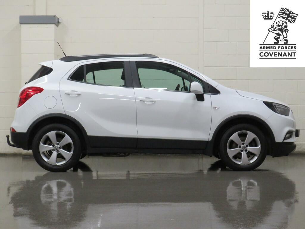 Vauxhall Mokka X Suv 1.6 Cdti Ecotec D Elite Euro 6 Ss 2019 DT19GDU White #2