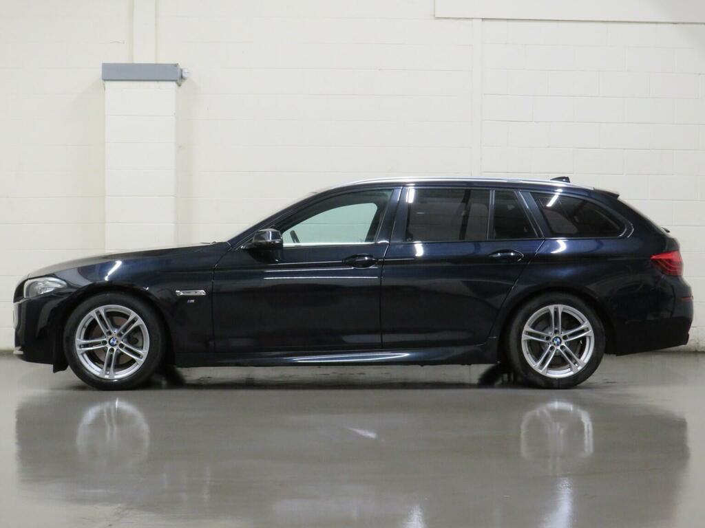 BMW 5 Series 2.0 520D M Sport Touring Euro 6 Ss PY66DXJ Black #6