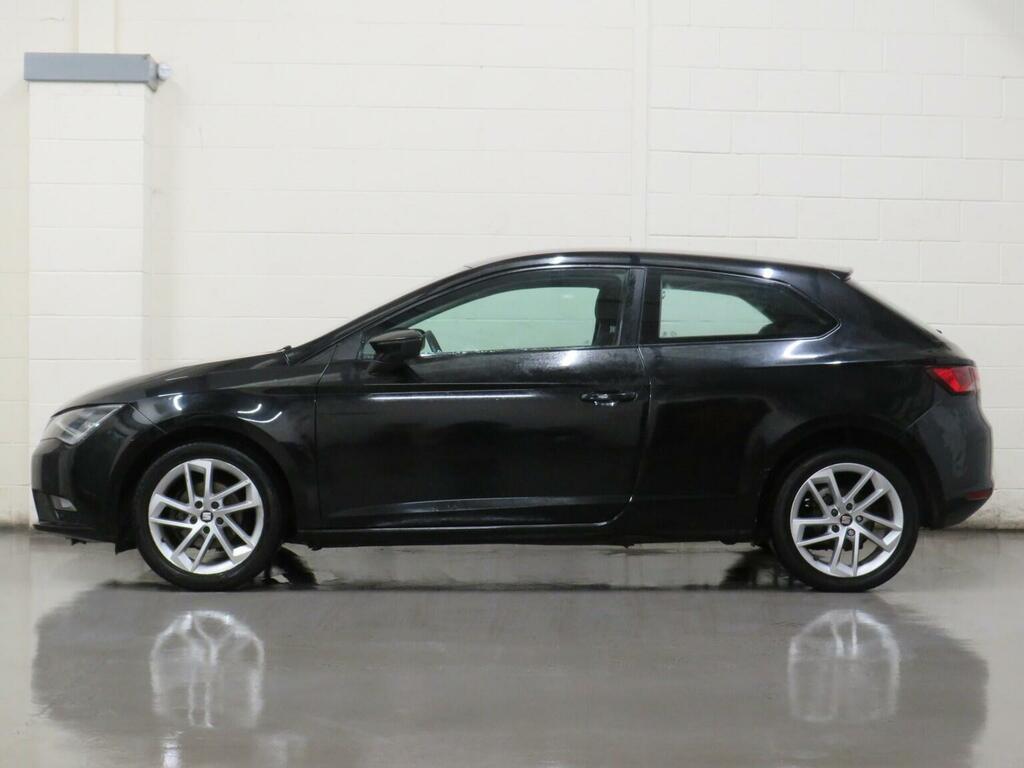 Seat Leon Hatchback 1.6 Tdi Cr Se Sport Coupe Euro 5 Ss 3 SD64VUK Black #6