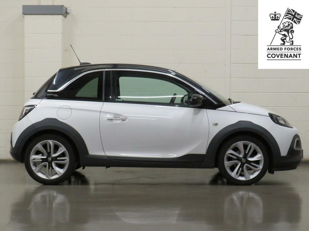 Vauxhall Adam Hatchback 1.4I Rocks Euro 6 201766 White #2