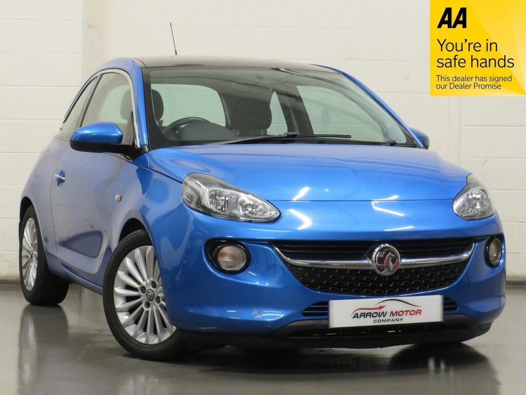 Vauxhall Adam Hatchback 1.0I Turbo Ecoflex Glam Euro 6 Ss Blue