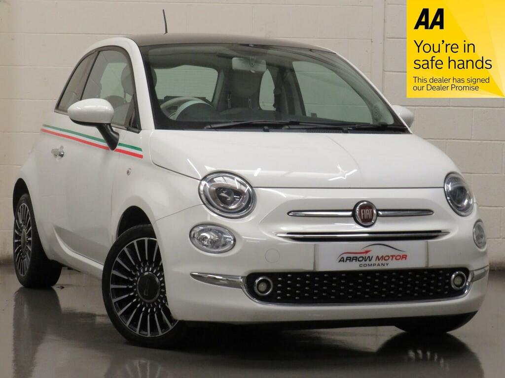 Fiat 500 1.2 Lounge Euro 6 Ss White