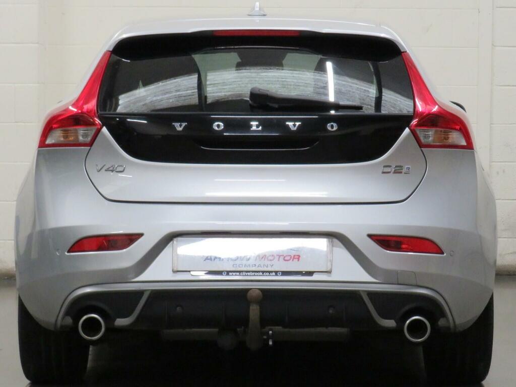 Volvo V40 Hatchback 2.0 D2 R-design Pro Euro 6 Ss 20 KY18EEF Silver #4