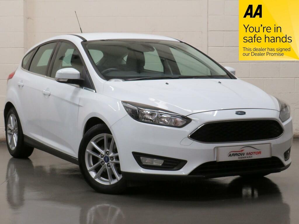 Ford Focus Hatchback 1.5 Tdci Zetec Euro 6 Ss 201565 White