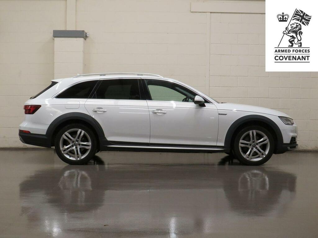 Audi A4 Allroad Estate 2.0 Tdi Sport S Tronic Quattro Euro 6 Ss White #2